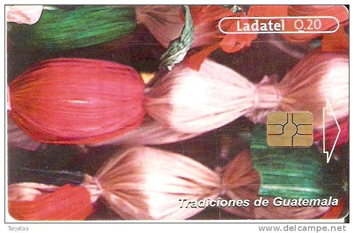 TARJETA DE GUATEMALA DE TRADICIONES ROSARIO DE TUSA - Guatemala