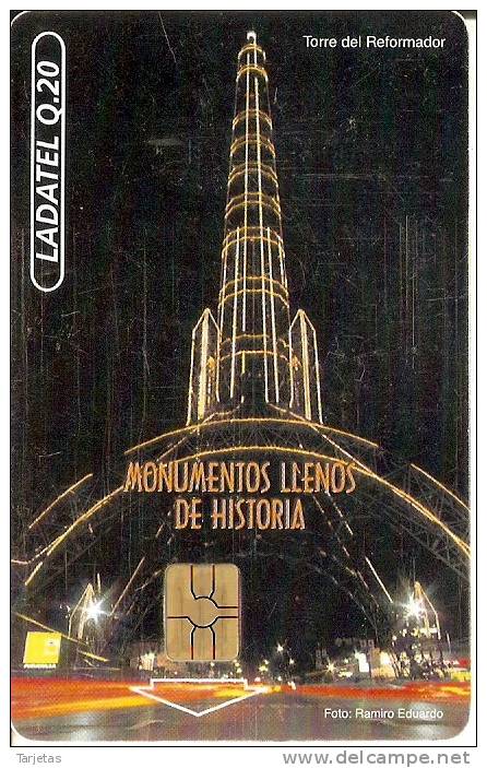 TARJETA DE GUATEMALA DE LA TORRE DEL REFORMADOR - Guatemala