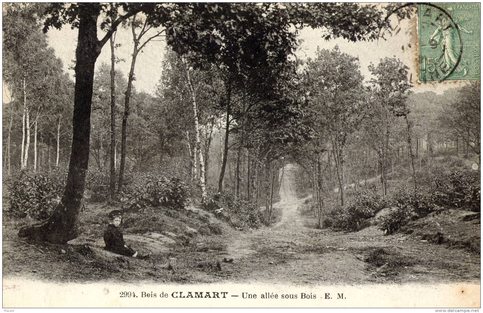 18111   Francia,    Bois  De  Clamart,  Une  Allee  Sous  Bois,  VG - Ile-de-France