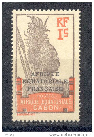 Gabun Gabonaise 1924 - Michel 88 * - Autres & Non Classés