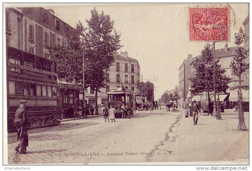 Aubervilliers..........Av   .V.hugo... Tramway - Aubervilliers