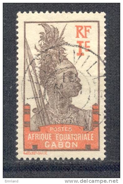 Gabun Gabonaise 1910 - Michel 49 O - Oblitérés