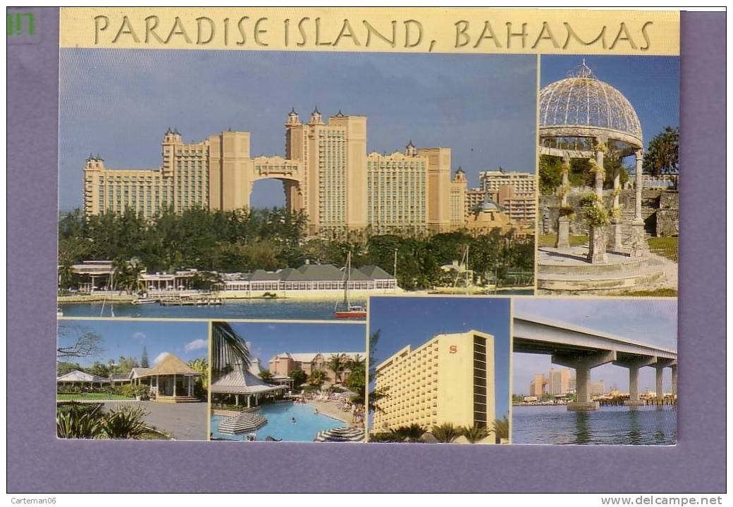 Bahamas - Paradise Island Bahamas - Top Left: Atalantis Resort & Casino- Top Right: The Cloister, Ocean Club ........... - Bahamas