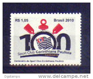 Brasil 2010 YT3118 ** Centenario Sport Club Corinthians Paulista - Ungebraucht