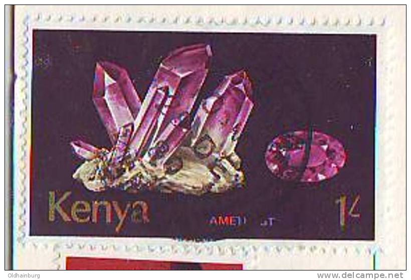 051au: Seltene AK Aus Kenya, Motiv Amethyst, RR - Sonstige & Ohne Zuordnung