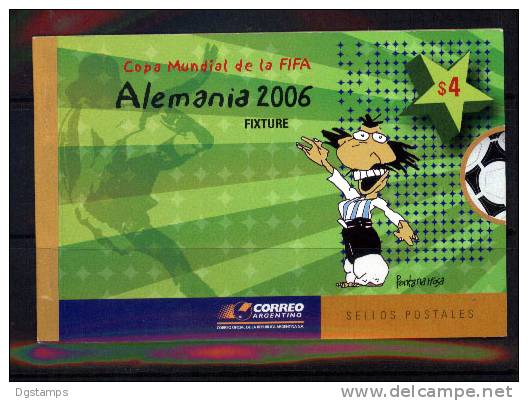 Argentina 206 ** Y2600-04 BF90 Campeonato Mundial De Fútbol Alemania. See - Altri & Non Classificati