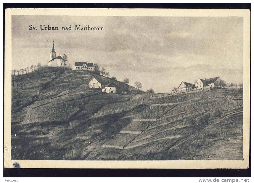 Sv. Urban Nad Mariborom 1918.    Old Postcard - Slovenia