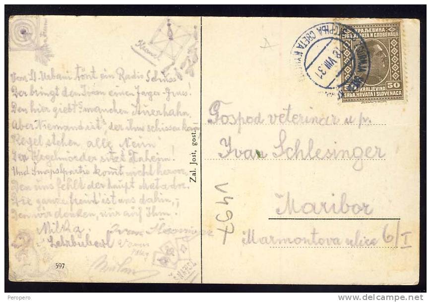 Sv. Urban Nad Mariborom 1918.    Old Postcard - Slovenia