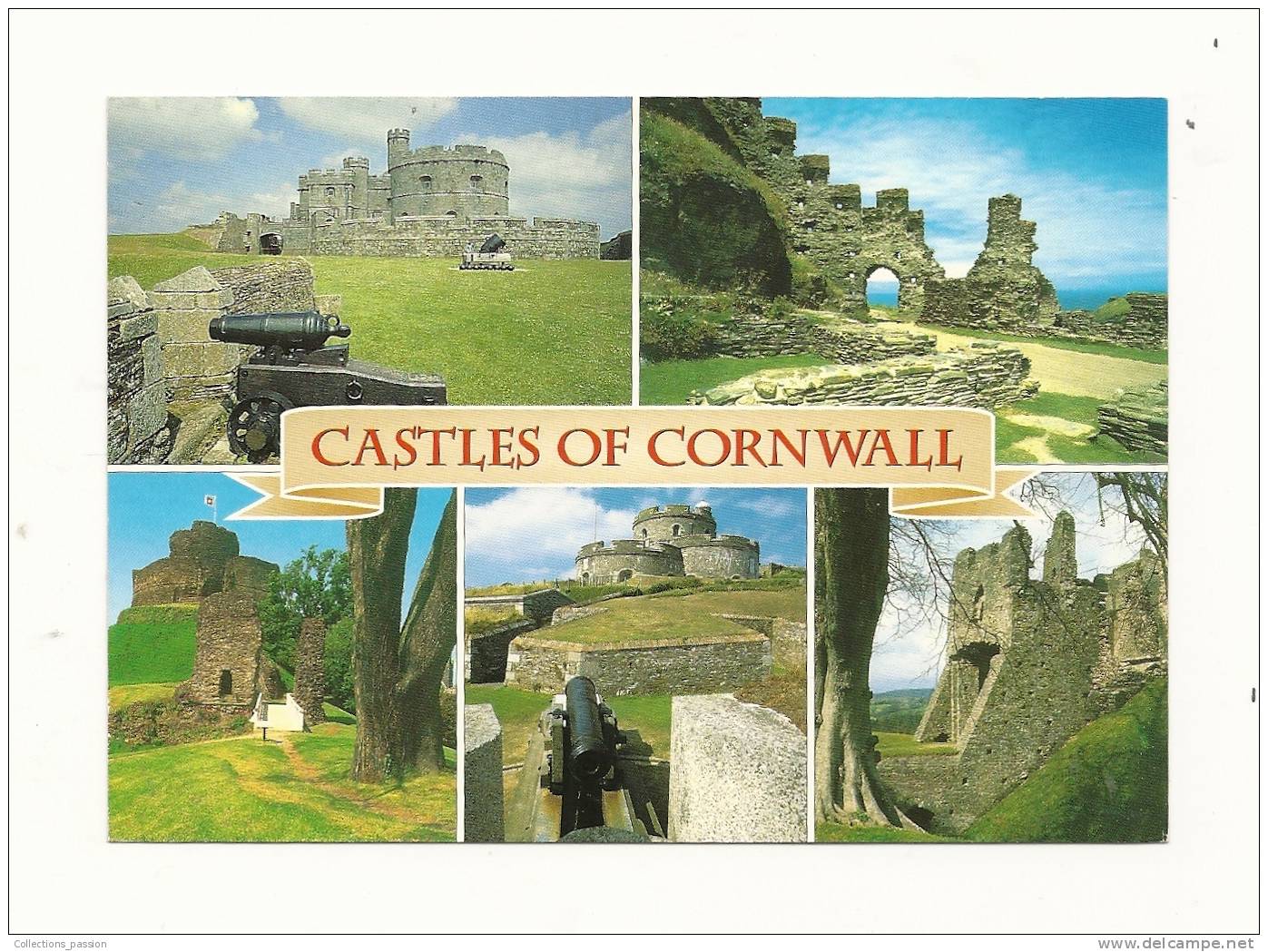 Cp, Angleterre, Castle Of Cornwall, Multi-Vues - Autres & Non Classés