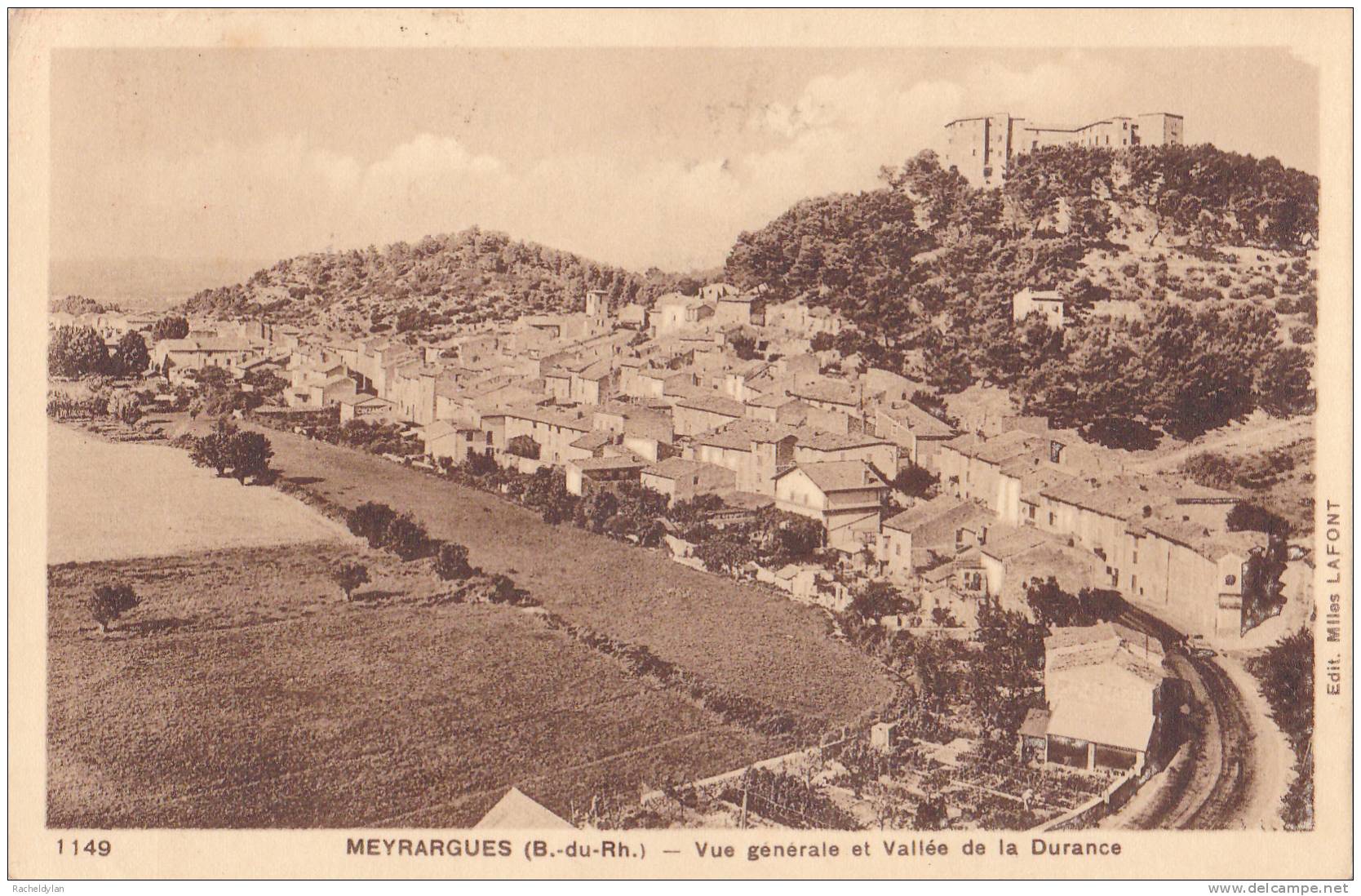 MEYRARGUES " Vue Générale Et Vallée De La Durance " - Meyrargues