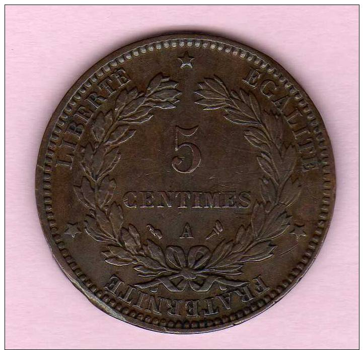 5 CENTIMES CERES 1897 A (6) - Otros & Sin Clasificación