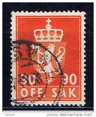 N+ Norwegen 1955 Mi 82 Dienstmarke - Used Stamps