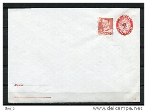 Denmark Cover  Postal Stationary  Unused - Postal Stationery