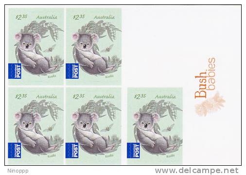 Australia-2011 Bush Babies  Koala Sheetlet MNH - Feuilles, Planches  Et Multiples