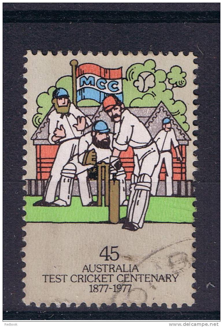 RB 738 - Australia 1977 - Cricket 45c Fine Used Stamp - Oblitérés