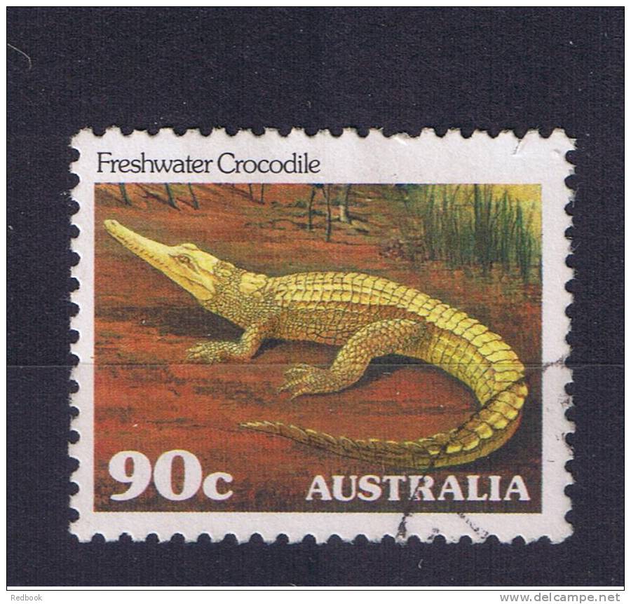 RB 738 - Australia 1981 - Wildlife 90c "Australian Freshwater Crocodile" Fine Used Stamp - Used Stamps