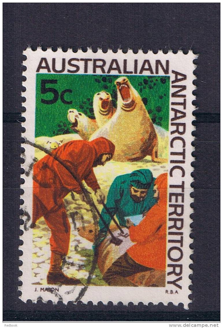 RB 738 - Australia Australian Antarctic Territory AAT 1966 - 5c Banding Southern Elephant Seals - Fine Used Stamp - Autres & Non Classés