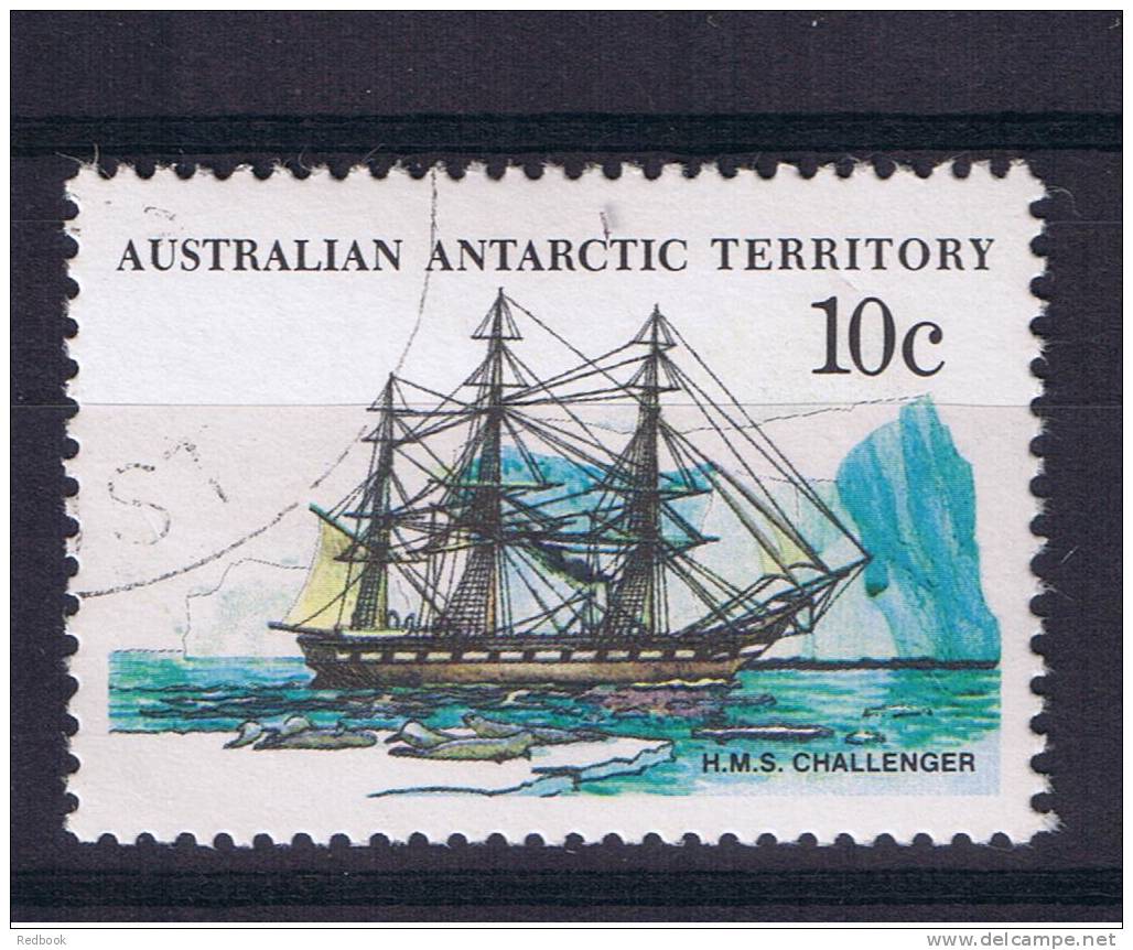 RB 738 - Australia Australian Antarctic Territory AAT 1979 - 10c HMS Challenger Survey Ship - Fine Used Stamp - Other & Unclassified