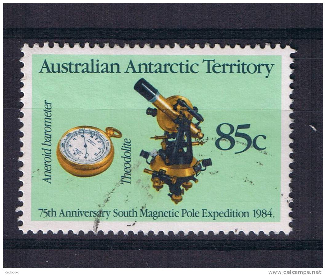 RB 738 - Australia Australian Antarctic Territory AAT 1984 - 85c Aneroid Barometer &amp; Theodolite - Fine Used Stamp - Other & Unclassified