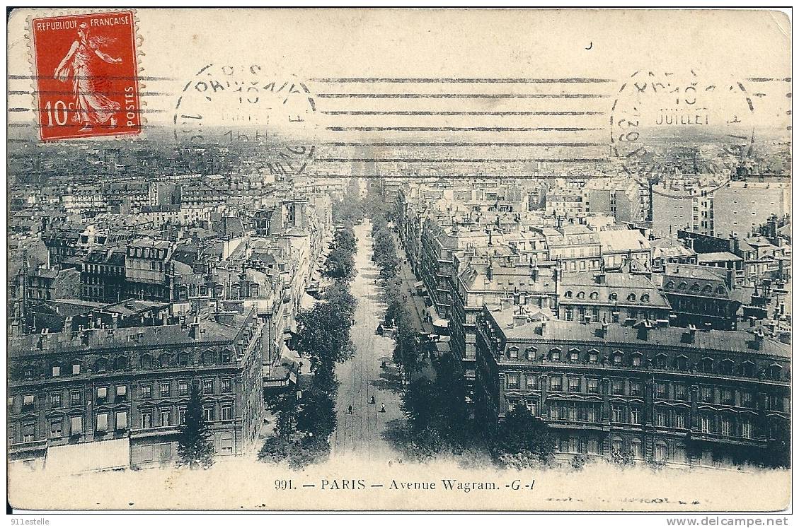 PARIS --  Avenue De Wagram - Arrondissement: 17