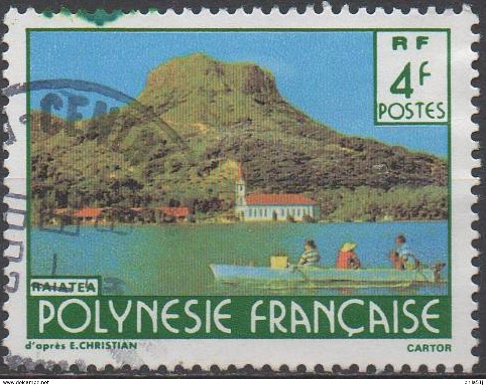 POLYNESIE  FRANCAISE  N°291__OBL VOIR SCAN - Used Stamps