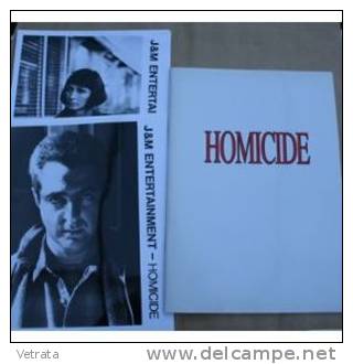Dossier De Presse : Homicide, Film De David Mamet  : Cannes 1991, Sélection Officielle. 20 Pages En Anglais , Avec 5 Pho - Zeitschriften