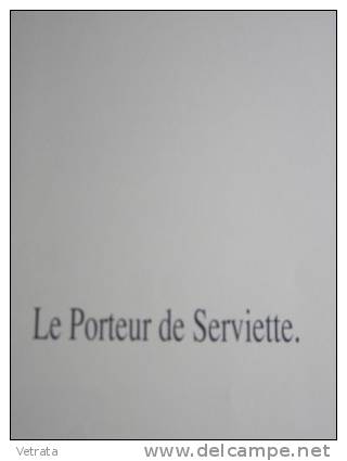 Dossier De Presse : Le Porteur De Serviette Film De Daniele Luchetti, 1991 (20 Pages - Français-italien-anglais) - Riviste