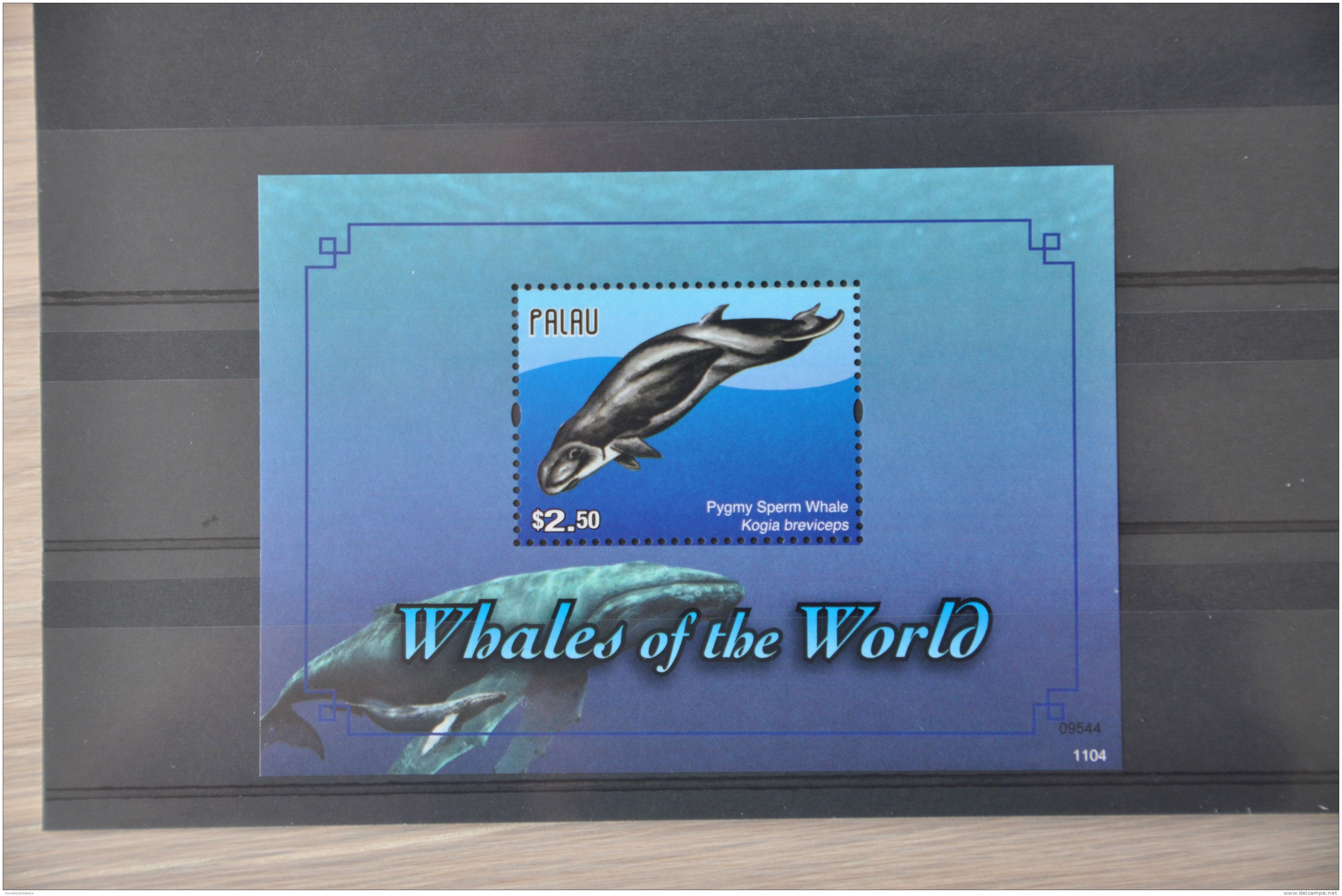 B 230 ++ PALAU 2011 WHALES OF THE WORLD WALVIS MNH ** - Palau