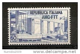 1952 TRIESTE A FIERA DI MILANO MNH ** - VR6590 - Neufs
