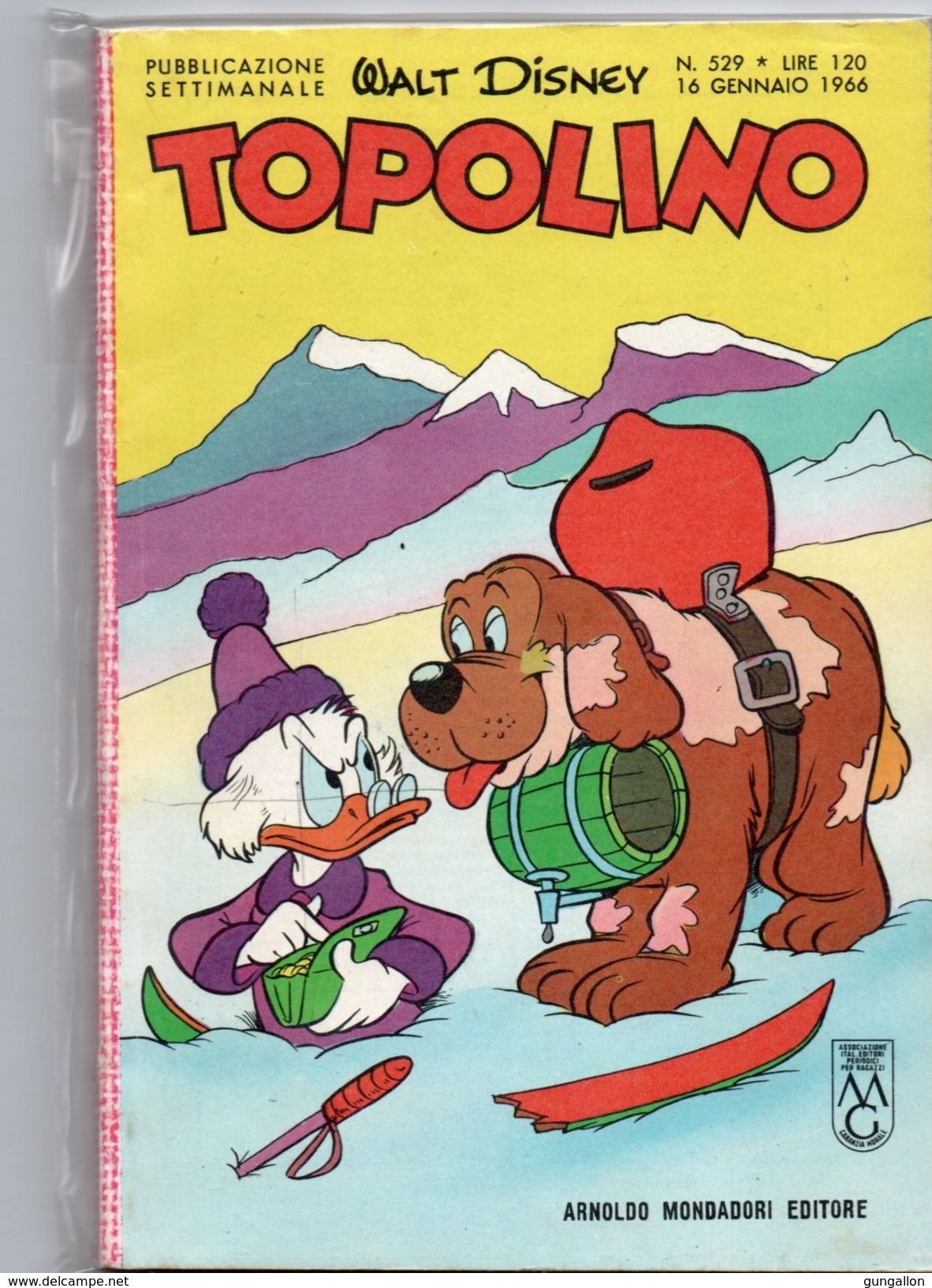 Topolino (Mondadori 1965) N. 529 - Disney