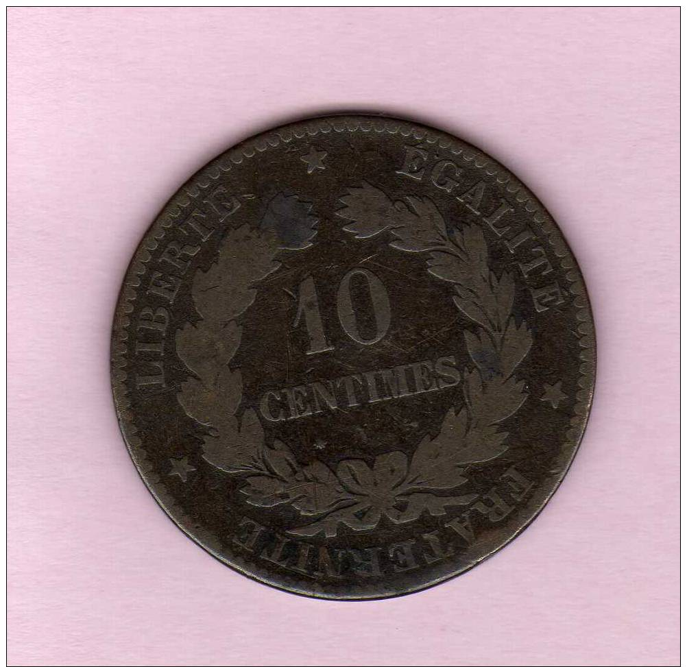 10 CENTIMES CERES 1872 A (7) - Otros & Sin Clasificación