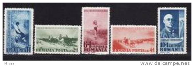 C2580 - Roumanie 1938 - Yv.no.547/51 Neufs** - Neufs