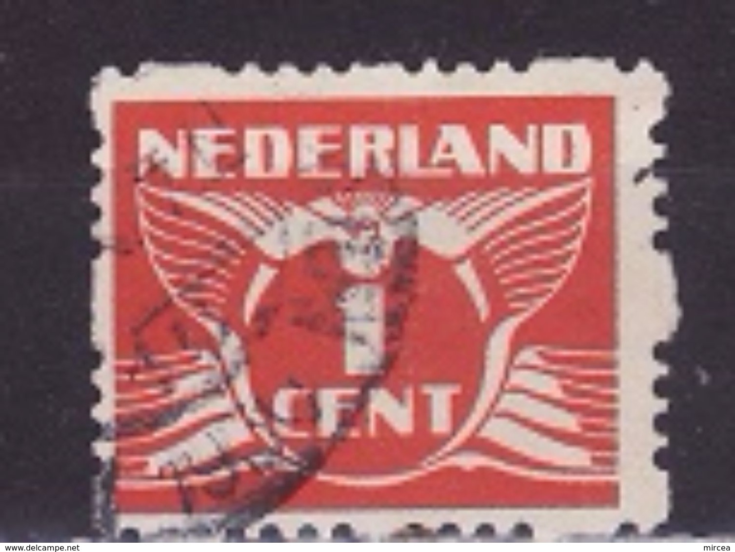 M-504 - Pays-Bas Yv.no.166B  Oblitere,dantelure Incomplete(d) - Used Stamps