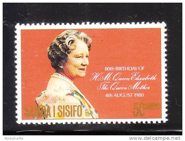 Samoa 1980 Queen Mother Elizabeth Brithday Omnibus MNH - Samoa (Staat)