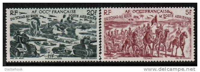 FRENCH WEST AFRICA  Scott #  C 5-10*  VF MINT LH - Nuevos