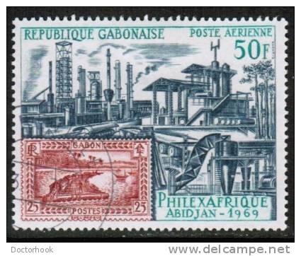 GABON   Scott #  C 82 VF USED - Gabon