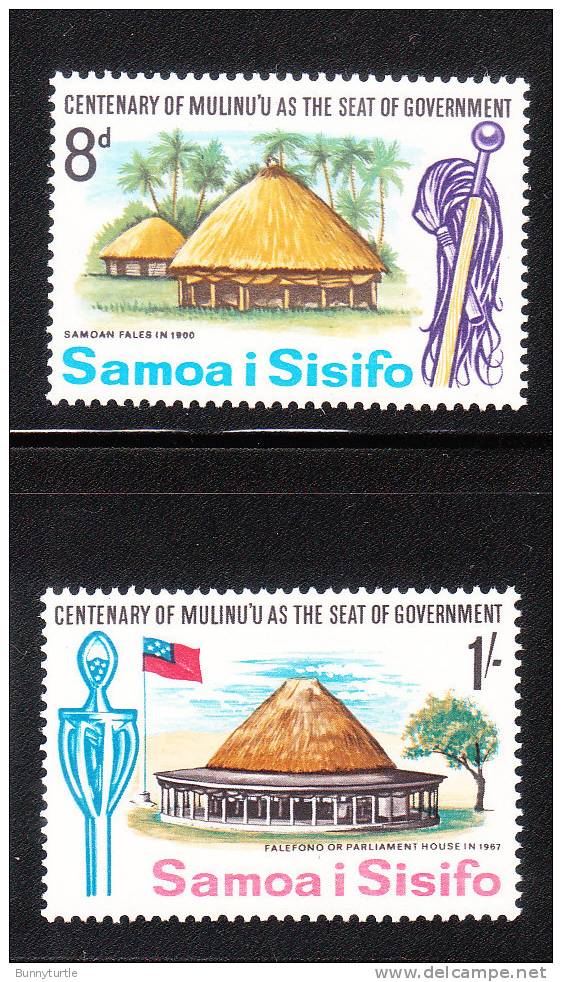 Samoa 1967 Centenary Of Mulinu´u As Government Seat MNH - Samoa (Staat)