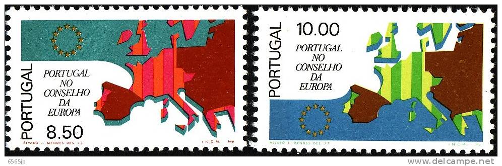 Portugal  RAAD VAN EUROPA / CONSEIL DE L´EUROPE / EUROPARAT - 1977