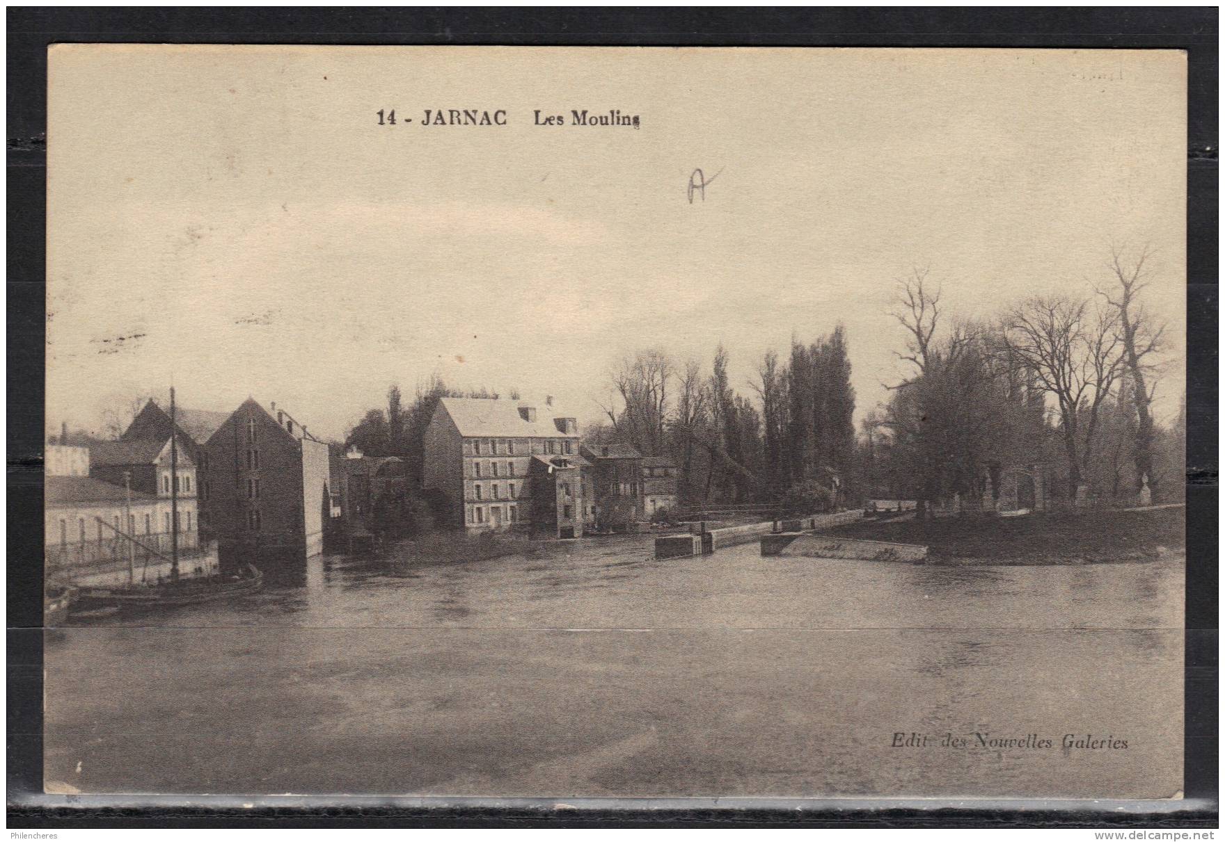 JARNAC CPA 190? Les Moulins - Jarnac