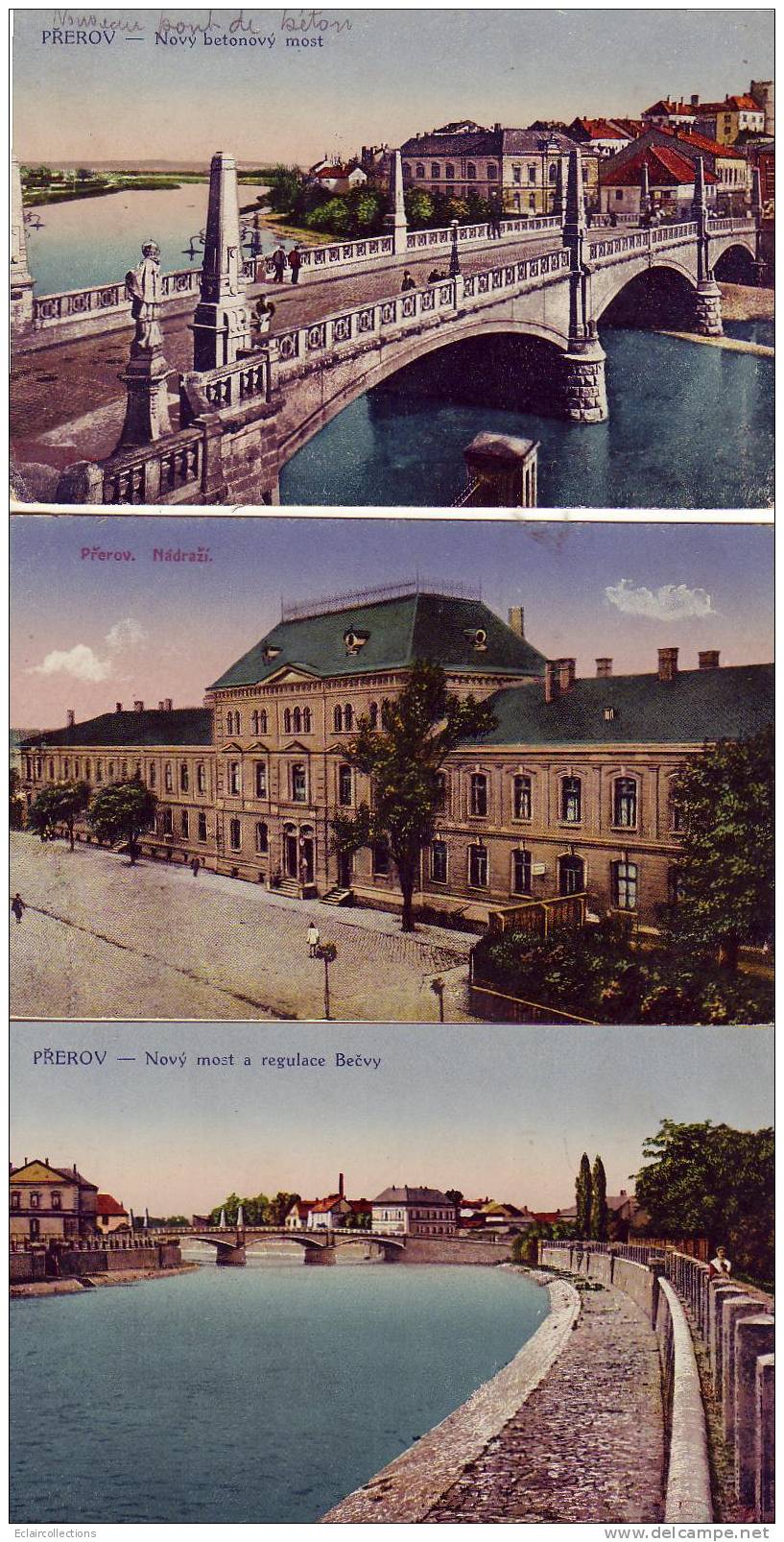 Tchéquie...Prerov.. Lot De 3 Cartes Postales  ( Voir Scan) - Tchéquie