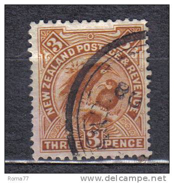 AP697 - NUOVA ZELANDA 1898 , Yvert N. 74  Used . - Used Stamps