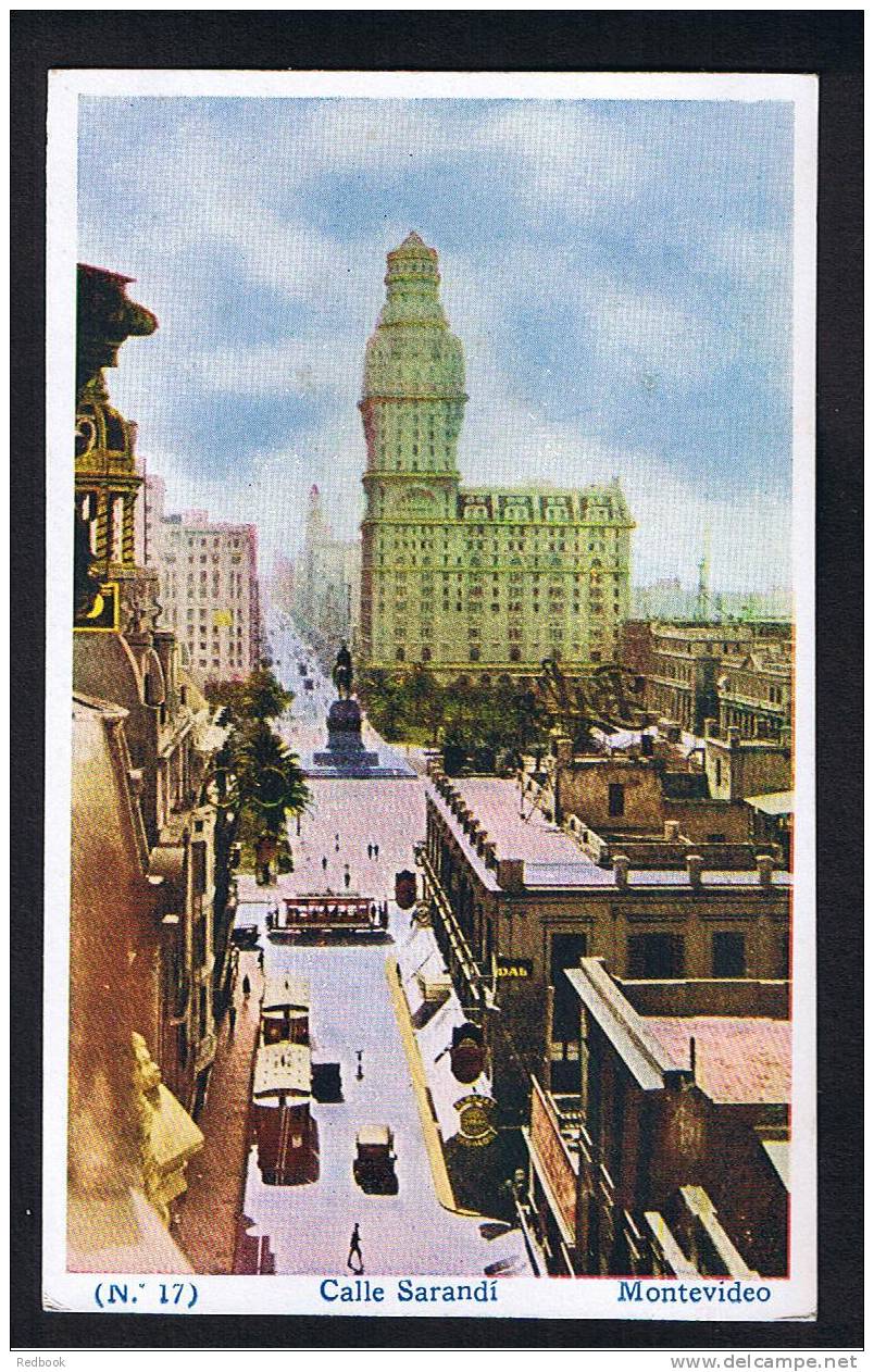 RB 739 - Postcard - Calle Sarandi - Montevideo Uruguay - Uruguay