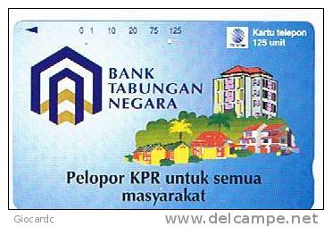 INDONESIA - TELKOM (TAMURA) - 1996 BANK TABUNGAN NEGARA   - USED  -  RIF. 1681 - Indonesië