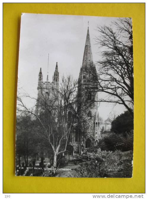 West Front Llandaff Cathedral - Glamorgan