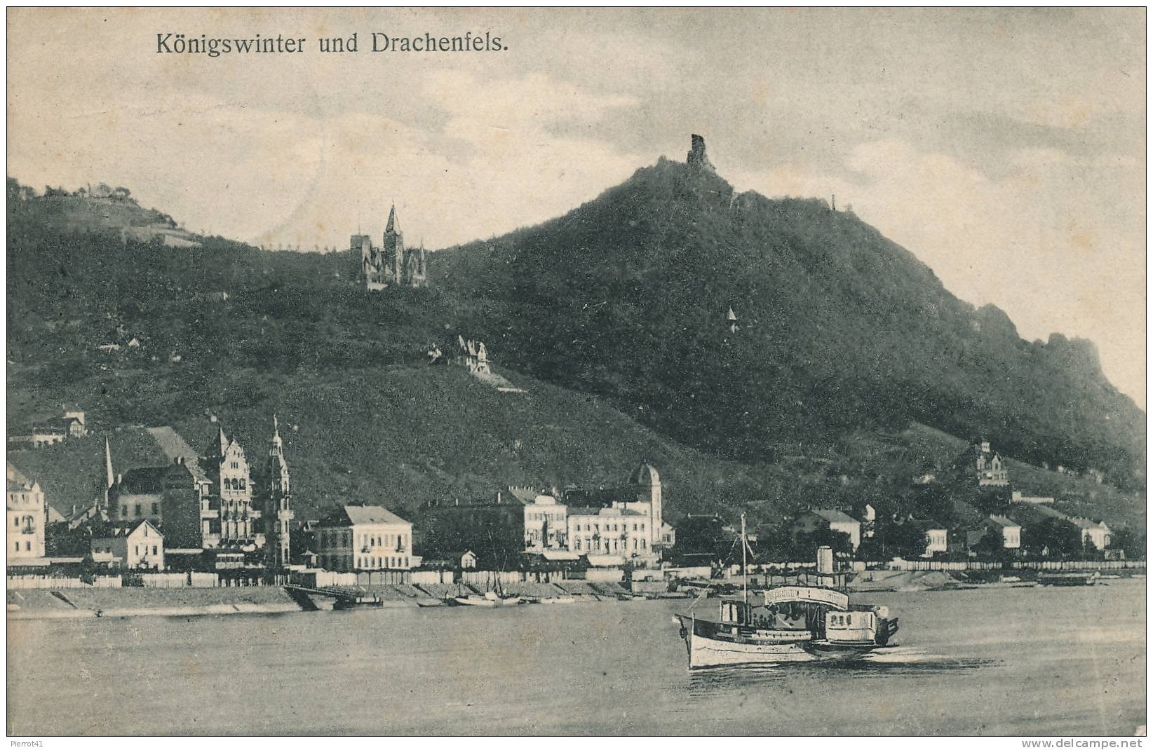 ALLEMAGNE - KÖNIGSWINTER UND DRACHENFELS (boat) - Koenigswinter