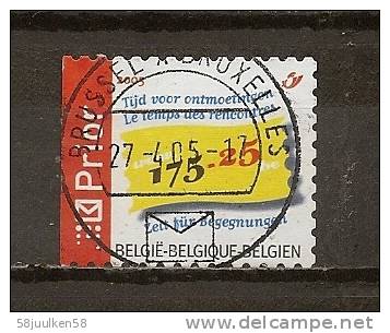 - Belgie  GESTEMPELD  OPC.  NR°  3355   Catw.  0.30   Euro - Gebruikt