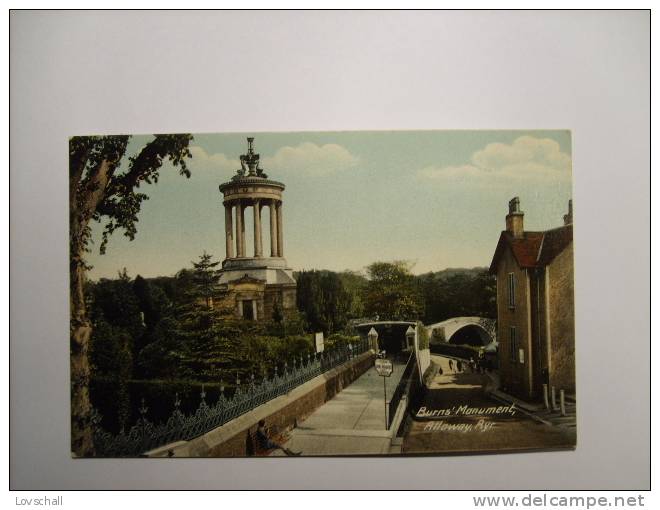 Burns´Monument, Alloway, Ayr. - Ayrshire