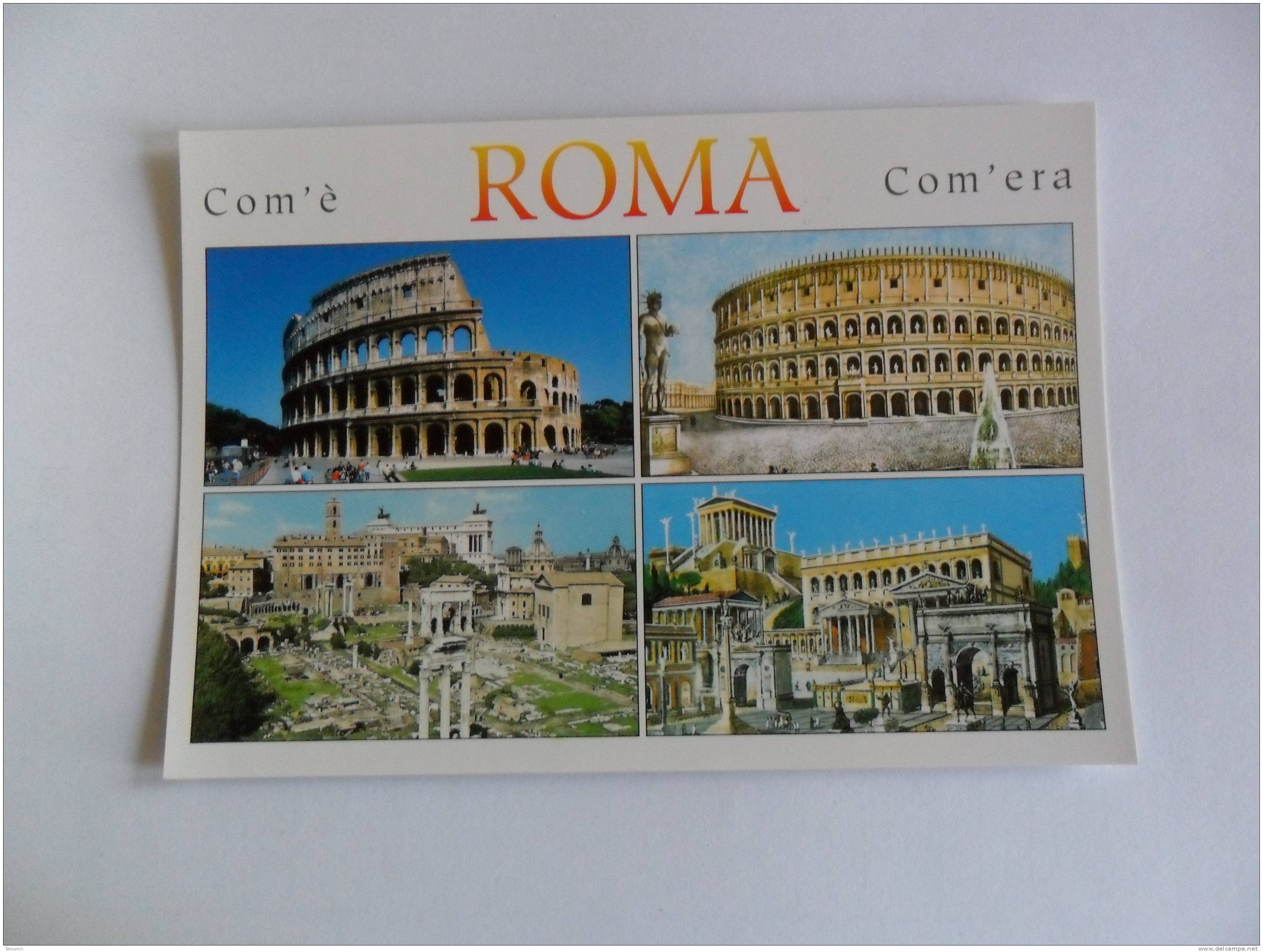 Rome; La Rome Antique - Panoramische Zichten, Meerdere Zichten