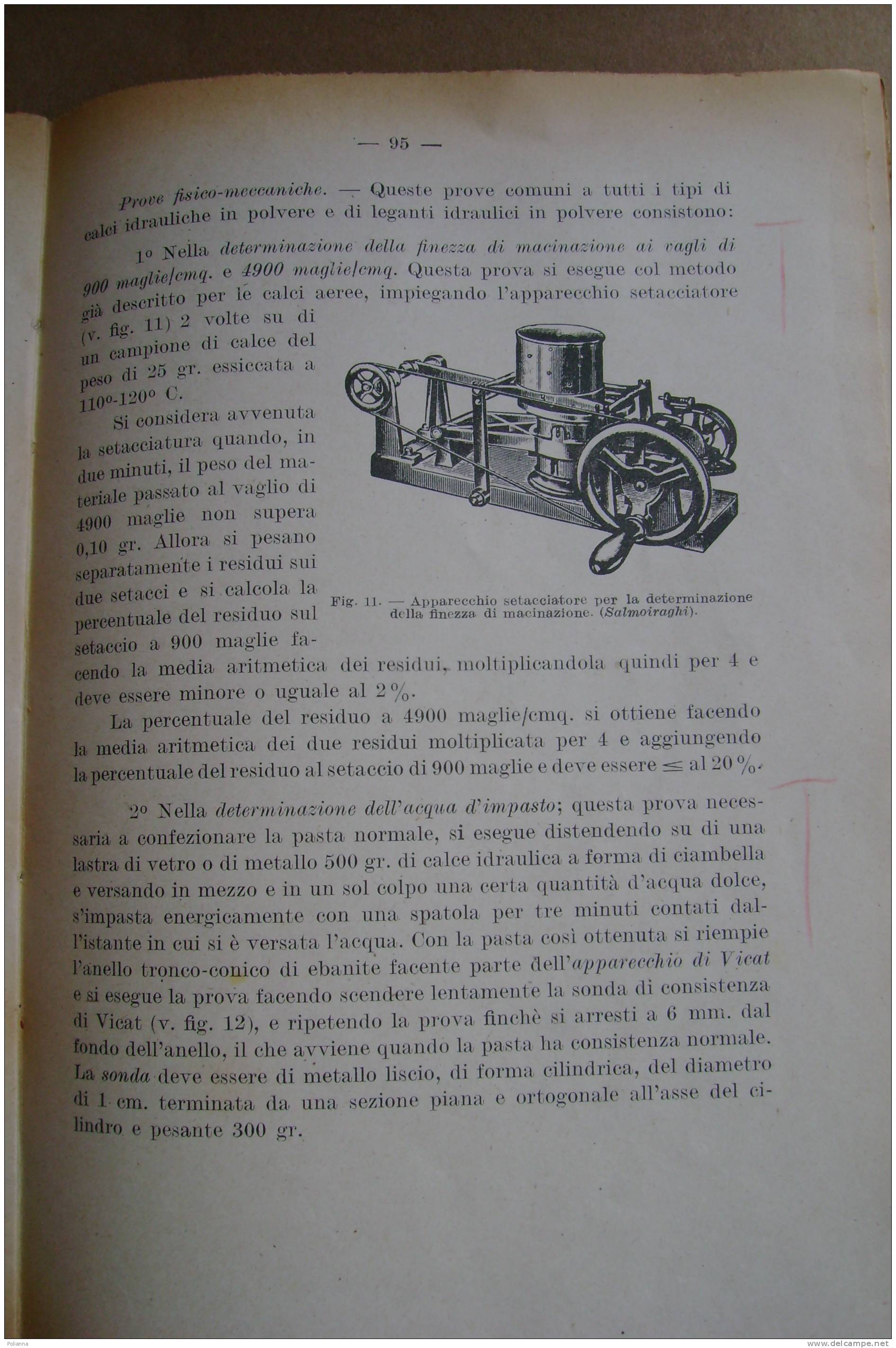 PAR/7 M.Vacchi ANALISI CHIMICA Paravia I Ed.1944/levigatore Di Schone/Calcimetro Dietrich-Fruhling - Medicina, Biologia, Chimica