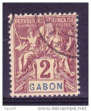 Gabon N°17 Oblitéré - Gebraucht
